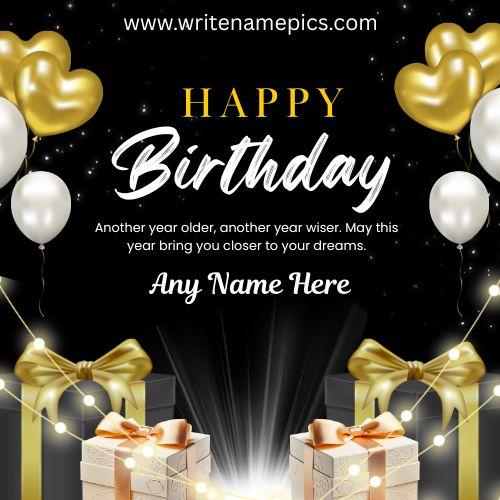 Free Birthday Card Maker with Name Create and Download Online